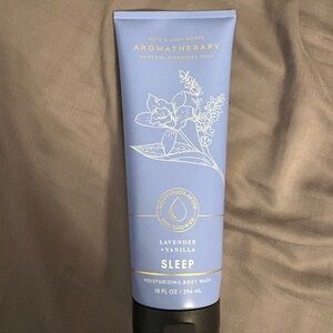 Bath & Body Works Aromatherapy Lavender Vanilla Body Wash - Blue